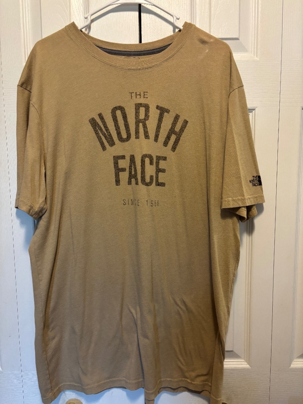 The North Face Men’s XL Tan Graphic T-Shirt Since 1966 Standard Fit